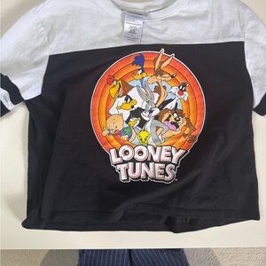 Warner Bros. Looney Tunes Black and White Tee